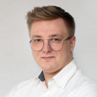 Paweł Siemiński, pracownik działu koordynacji w agencji Click Leaders