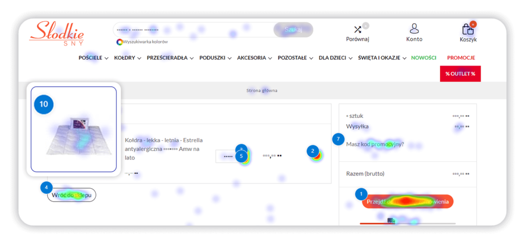 Zwiększenie obszaru klikalności miniaturki produktów w koszyku - po zmianie