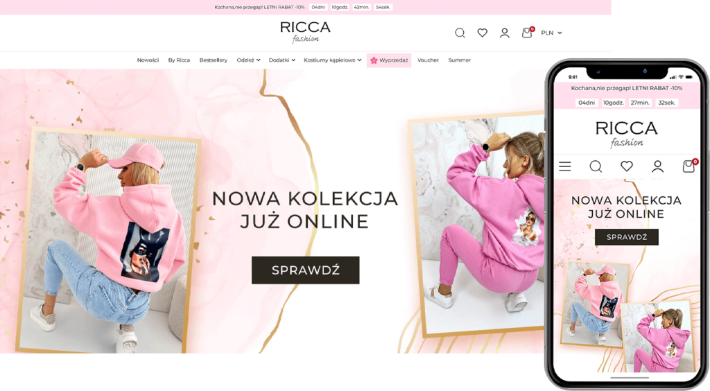 Partnerstwo i dynamiczne wzrosty – Ricca Fashion